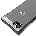 CoverON Hard Slim Fit ClearGuard Series for BlackBerry KEYone Case, Clear with Black Trim