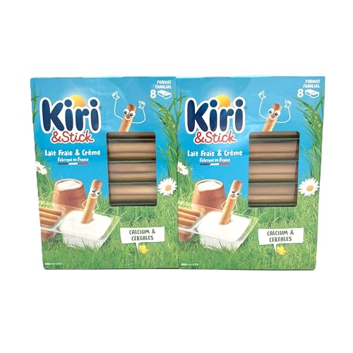Kiri&Stick �L���N���[���`�[�Y���X�e�B�b�N 280g×2���q�①�rKiri �N���[���`�[�Y���X�e�B�b�N, 280g×2���Z�b�g, �t�����X��