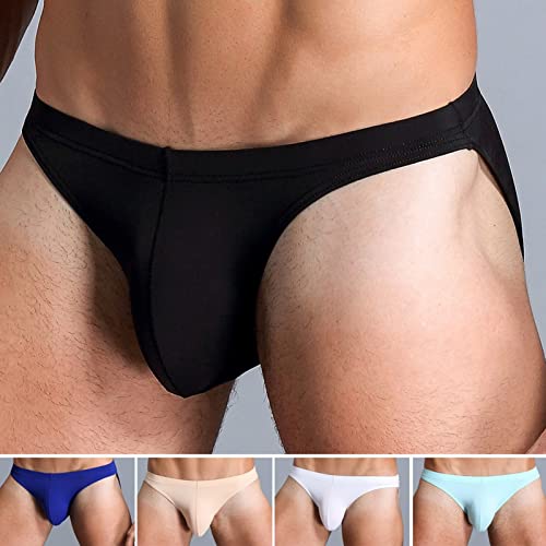 Ultra light and breathable Ice Silk Men's Breathable Micro Mesh Briefs Relax at night Underpants 5