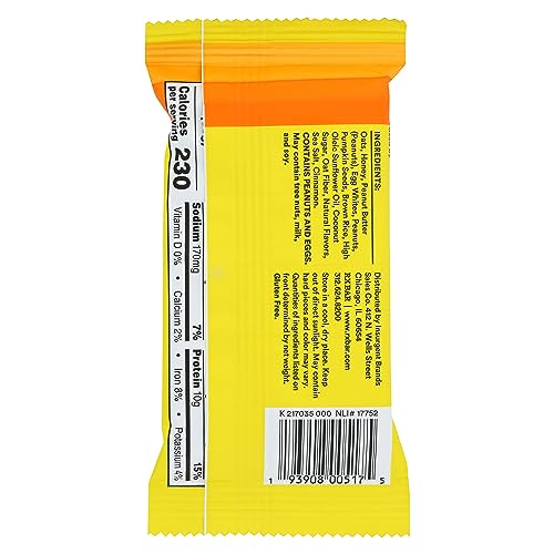 Barra de proteína sabor mantequilla de maní y canela miniatura 4