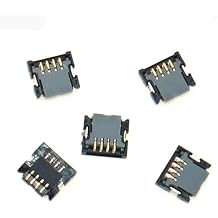 GUANKE 5PCS Touch Screen Ribbon Port Socket Connector Replacement for DS Lite NDSL 3DS / 3DS XL LL NDSi 2DS 4Pin