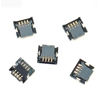 GUANKE 5PCS Touch Screen Ribbon Port Socket Connector Replacement for DS Lite NDSL 3DS / 3DS XL LL NDSi 2DS 4Pin
