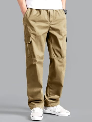 Image of TAGAS Men Cotton Cargo Trouser ||Men's Relaxed Fit Cargo|| Men's Multi Pocket Cargos Pants||MC-16