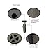 Reusable Coffee Holder and Filter Set, Grey 3 part with filter basket works with Keurig My K-Cup Home brewers by PureWater Filters