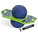Flybar Pogo Trick Ball for Kids, Trick Bounce Board for Boys and Girls Ages 6+, Up to 160 lbs, Includes Pump, Easy to Carry Handle, Durable Plastic Deck Indoor, Outdoor Toy Pogo Jumper (Dino)