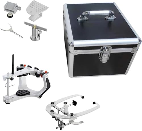Image of US Stock Semi-Adjustable Articulator High Precision Articulator A7 PLUS Type with Facebow Aluminum Box