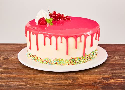 Kuchenglasur RUF Drip Cake Glasur Pink, weiße Schokolade-Glasur