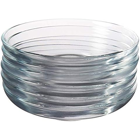 Pasabahce Turkish Glass Saucers Tea Plates Cover