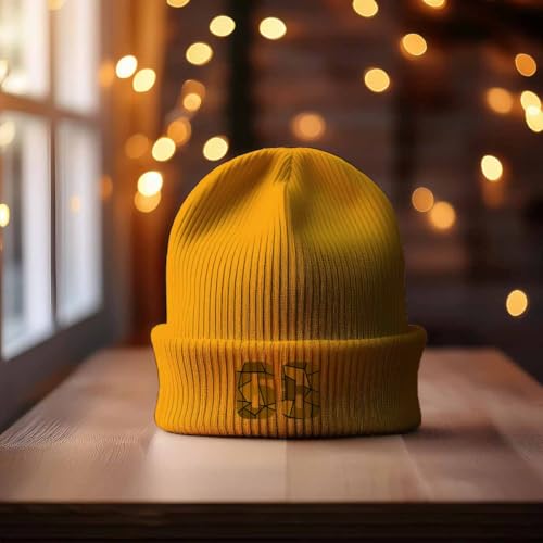 Bonnet à revers 68 Number gold idéal pour vos sorties urbaines