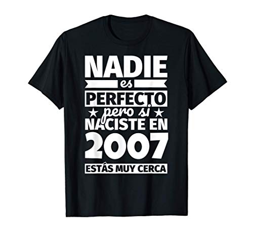 2007 cumpleaños divertido regalo de cumpleaños Camiseta