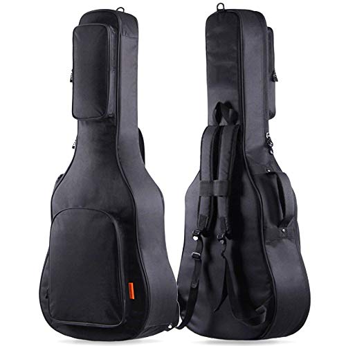 GLEAM Guitar Gig Bag - Thicker Sponge Padding Fit 41 Inch Acoustic Guitar