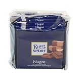 Alfred Ritter: Ritter Sport Schokolade Nougat - 5 x 100 g