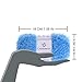 Charmkey Fuzzy Fur Yarn - Soft and Comfy - Easy to Knitting - Fit 5mm Knitting Needle (Sky Blue)