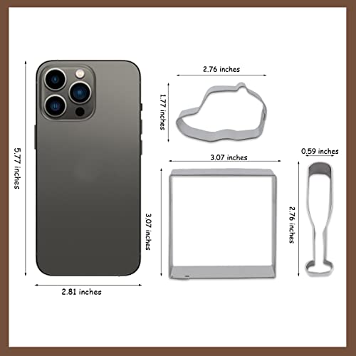 Baseball Cookie Cutters, 7 Pack Baking Molds Stainless Steel Biscuit Sandwich Cake Cutter Set Baseball Cake Decorations For Baby Shower Birthday Party Supplies Favors #TOP5