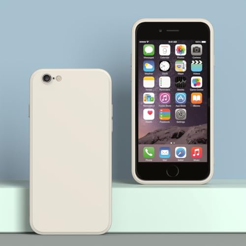 Image of for iPhone 6S Plus Case White, Scratch Resistant with Soft Touch, Slim Thin Phone Cover for iPhone 6 Plus 5.5 inch