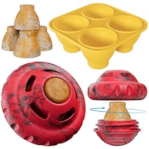 luckdoor Dog Toys to Keep Them Busy,Frozen Treat D...