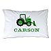 Pattern Pop Personalized Toddler Size Bulldozer Pillowcase with Pillow Included