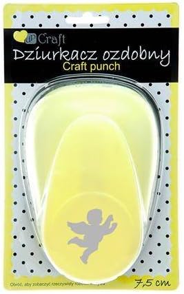 Large Craft Punch 3" (7.5cm ANGEL) Card Making Embelishments angel punch