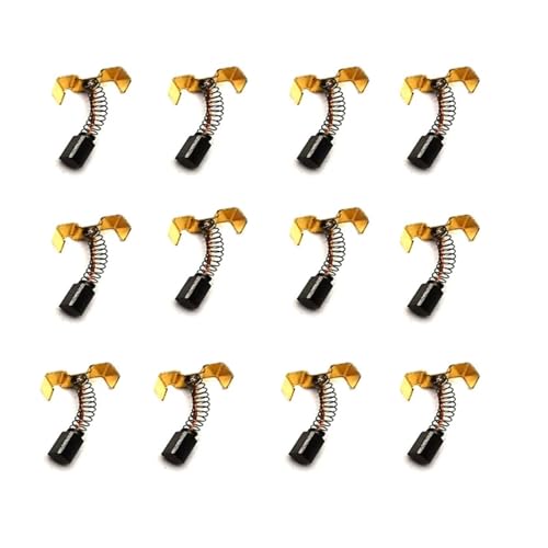 Escobillas de carbón M55A de 3.1x2.7x5.6mm para reparar chispas en motores 24V 2
