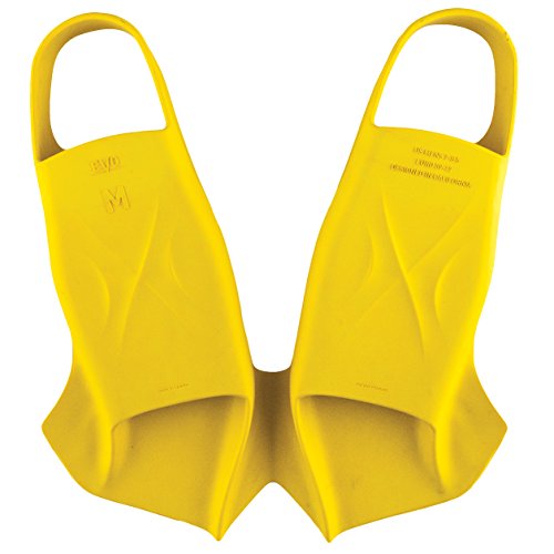 Monofin amarelo FINIS EVO, Amarelo, Small