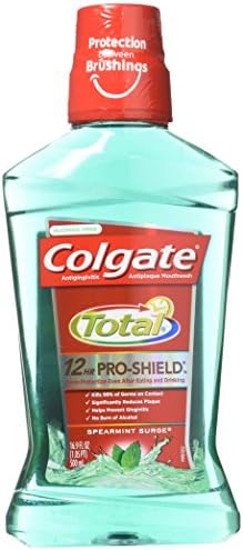 Colgate Mw Spearmint Tota Size 500 M Colgate Total Advance Pro-Shield Mouthwash Spearmint 500ml / 16.9 Fl. Oz. image 3