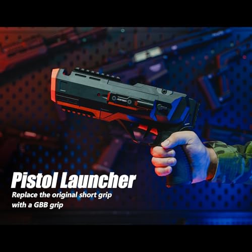 ACETECH Airsoft Grenade Launcher Volcano 40mm Powerful LED Lighting Effect Glow in The Dark for ACEHIVE Green/Red 6mm Tracer BBS - Thumbnail 5