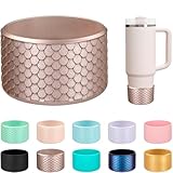 Soledea Silicone Boot for Stanley 20-40 oz & Hydro Flask Water Bottle 12-24 oz, Anti Slip Bottom Cover Sleeve for Tumblers Bottom of 2.83-2.95in