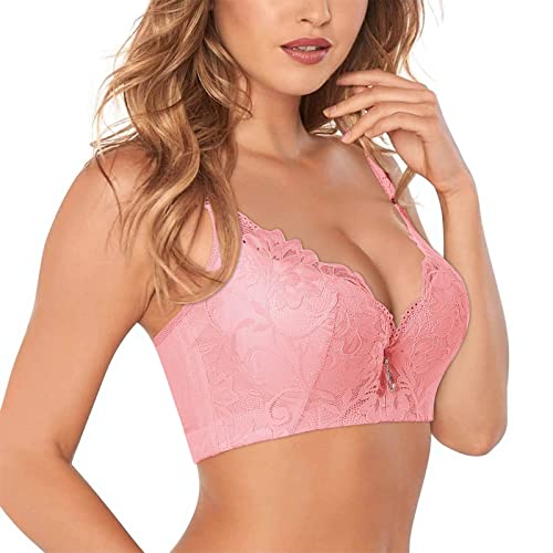 Brasier de encaje floral sin forro, sin forro, talla grande, brasier de verano para mujer, brasier de dormir a la moda, brasier para entrenamiento diario, fitness, gimnasio, brasier sin varillas para