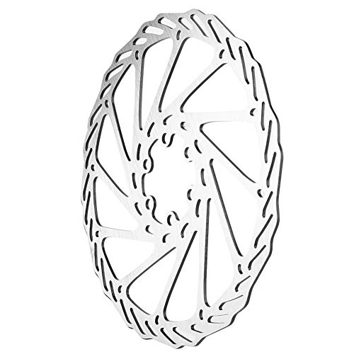 Tarcza hamulcowa rowerowa, rozmiar 4 części zamiennej tarczy hamulca rowerowego ze stali nierdzewnej antykorozyjna (180 mm)