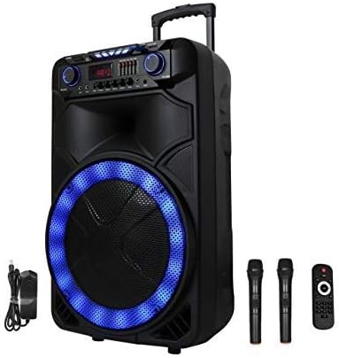 Gadget Wagon MIT 100 Watt Wireless Bluetooth Speaker (Black)