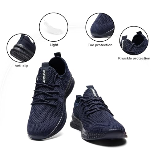 Image of Men's Shoes Running Walking Sneakers Casual Tennis Slip on Shoes Lightweight Breathable Fashion Comfortable Workout Athletic for Gym Sport Shoe