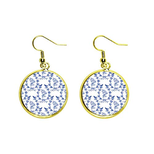Pendientes largos mujer dorados para eventos y looks de diario
