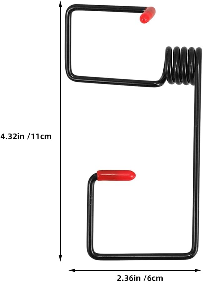 PRETYZOOM 6Pcs Wiper Arm Pressure Spring Booster Set, Windshield Wiper for Enhanced Visibility in Rain or Snow Easy Installation for All Cars