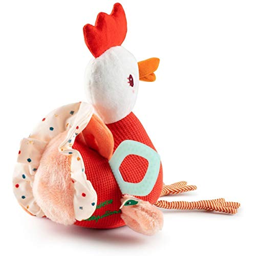 Peluche Paulette Lilliputiens multi-activités : le cadeau de naissance idéal