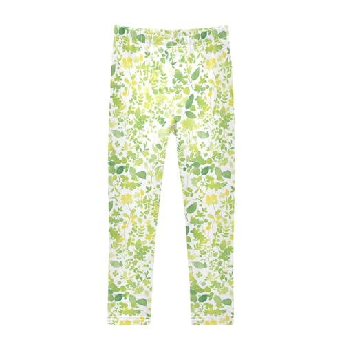 KLL Watercolor Toddler Girls Active Leggings Comfortable Full Length Sweatpants Running