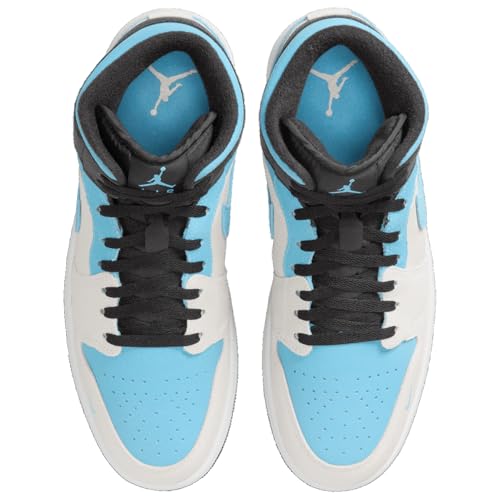 Image of Jordan Air 1 Mid Se - Men's (Summit White /Blue Chill /Anthracite)