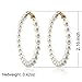 Pearl Hoop Earrings for Women Fashion Dangle Hypoallergenic Earrings Drop Dangle Earrings Gifts for Women 50mm Pearl Hoop