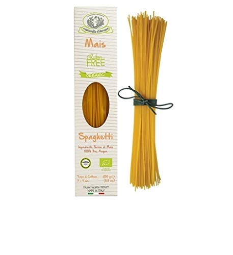 Spaguetti di mais Bio SIN GLUTEN 250 gr. Rustichella d'Abruzzo. 12un.