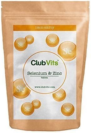 Club Vits 100ug Selenium and 2mg Zinc, 365 Tablets