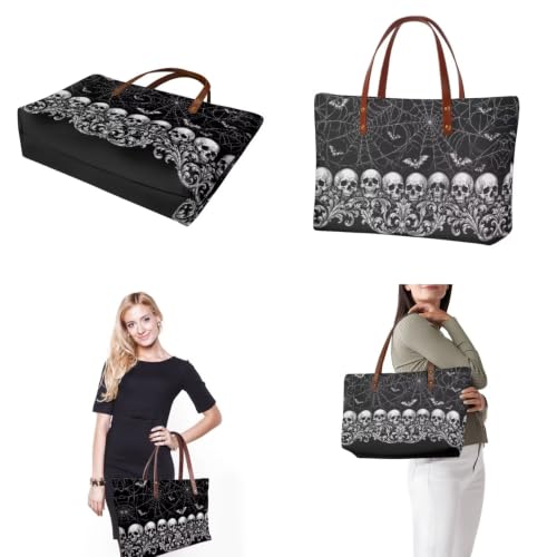 Image of Top Handle Purse for Women, Large Tote Handbag With PU Wallet Set, Gift for Mom