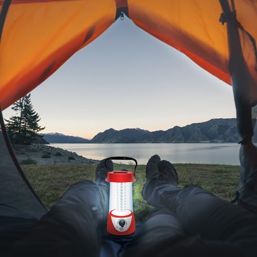 Image of Epyz Portable Solar Rechargeable Emergency Lantern with 60 LED Light | 360 Degree | 2400mAH Battery | Ideal for Hanging, Camping, Home, Indoor, Outdoor [White Light, Pack of 1]