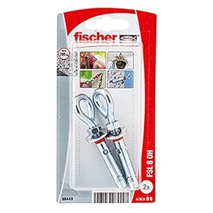 Fischer FSL 8 OH Scharnierstifte 2er-Pack