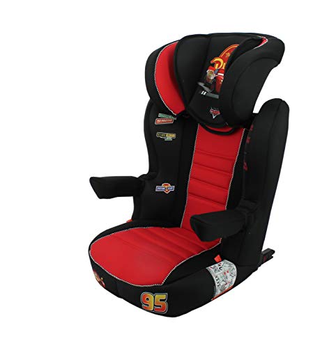 Siège auto rehausseur RWAY ISOFIX groupe 2/3 (15-36kg) - protection latérale - fabriqué en France - Disney Cars
