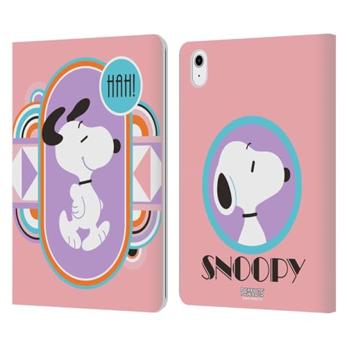 Funda de cuero Peanuts Snoopy para iPad Air 2020 protección libro