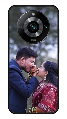Image of NDCOM for Customised Realme 11 Pro Back Cover | Realme Narzo 60 Pro 5G Back Cover | DIY Personalised Photo Design | Customized Gift Custom Text Name Printed Glass Case