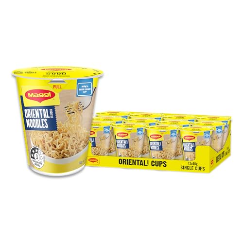Maggi Oriental Noodle Cup 12 Pack