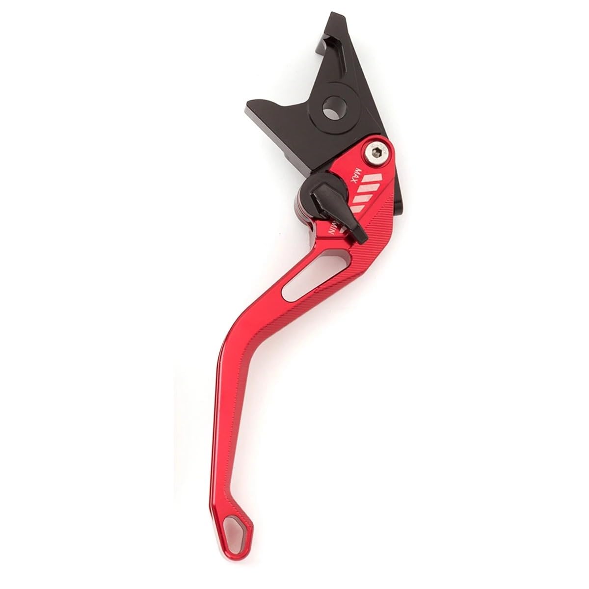 JWQEBNS Motorcycle Brake Clutch Levers for DAX125 ST125 MSX125 Grom Monkey for Z125 2025 CNC Short Adjustable Brake Lever Accessories(Red)