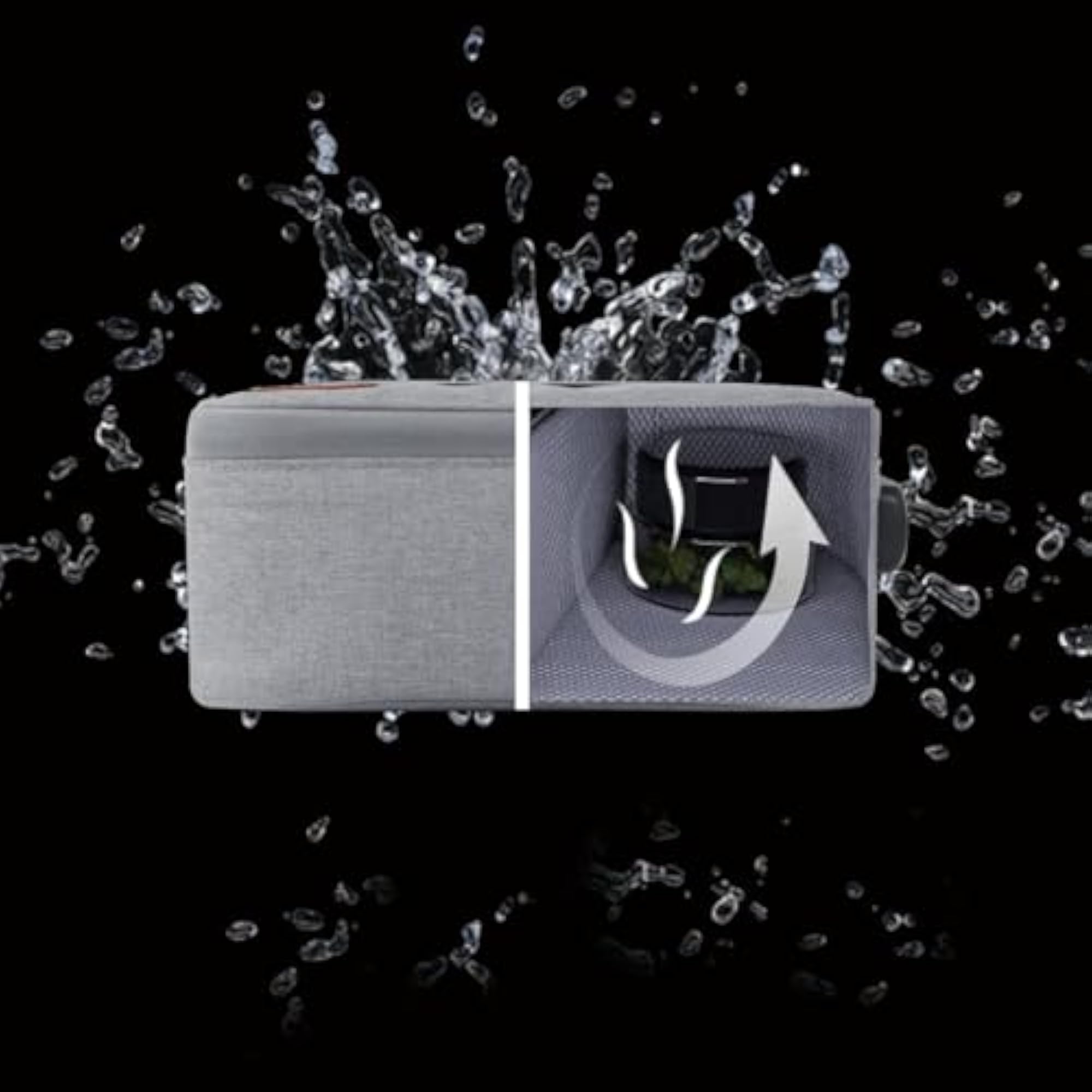 Medium Size Smell Proof Bag with Accessories