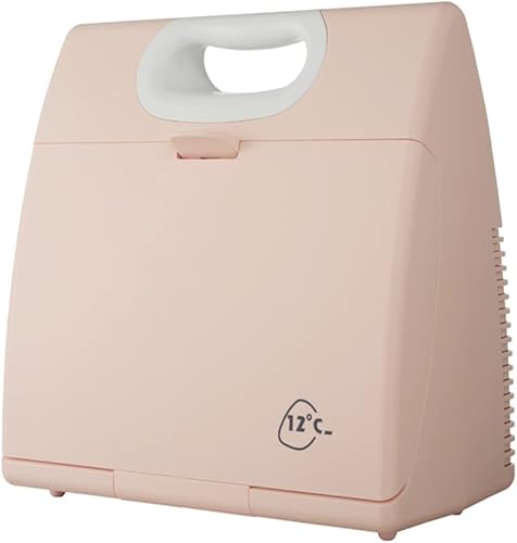 ZCBYBT Mini refrigerador 4.5Lportable Beauty Nevera Maquillaje Refrigerador, para el cuidado de la piel, belleza y cosméticos Storag, rosa