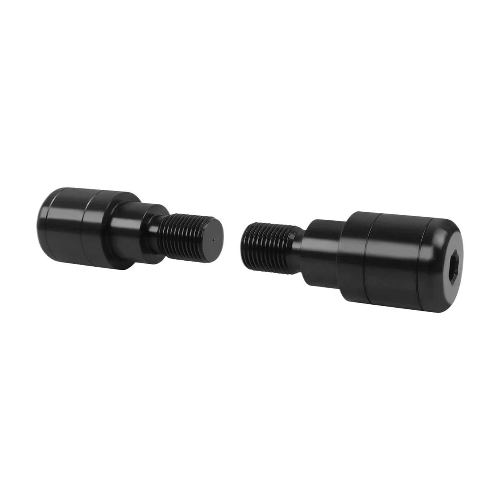 Extremos de Agarre Tapas Tapones De Extremo para Puños De Manillar De Motocicleta, Deslizadores De Contrapesos para Ya&ma&ha para MT09, FZ09, MT-10, FZ10, SP, XSR900, TMAX500